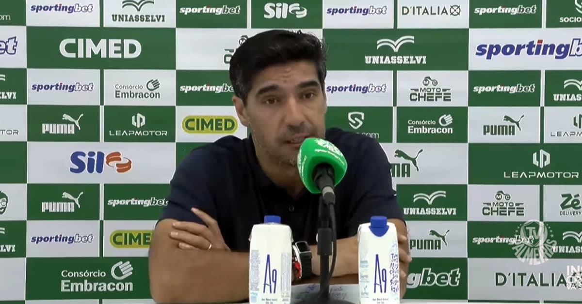 Vídeo: coletiva do Abel após empate com o Botafogo