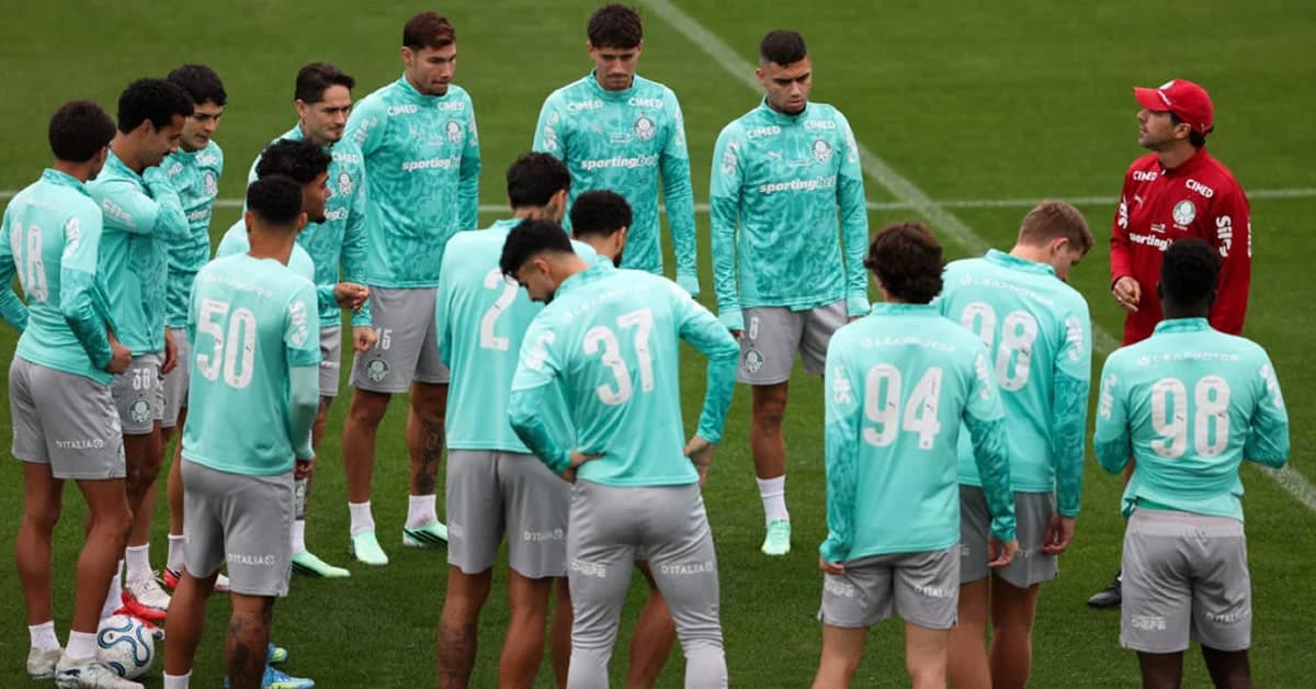 Os 25 jogadores relacionados pelo Palmeiras para o jogo contra a LDU