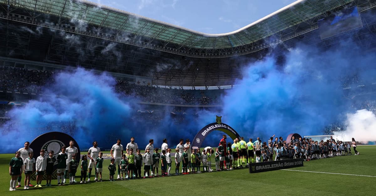 Ficha técnica de Grêmio 0 x 0 Palmeiras