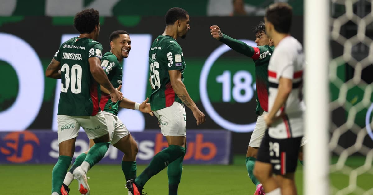 Palmeiras mantém São Paulo freguês e segue vivo na briga pela liderança do Brasileirão