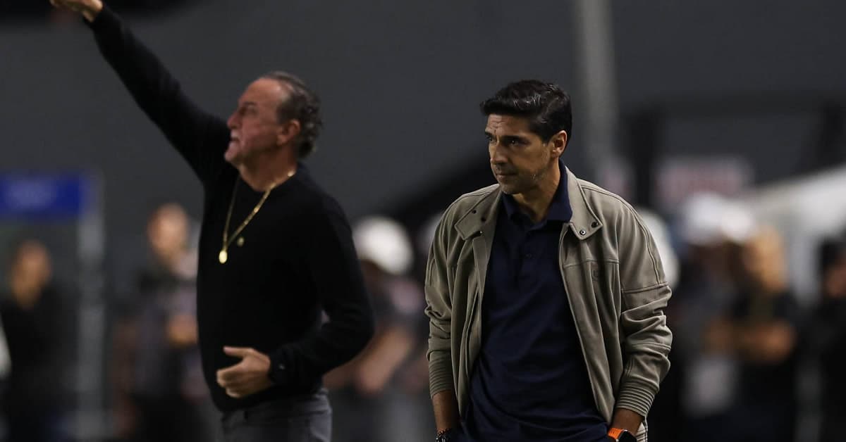 Abel vê jogo inteligente do Palmeiras na Vila e avisa torcida sobre mercado: "Não vamos buscar ninguém"