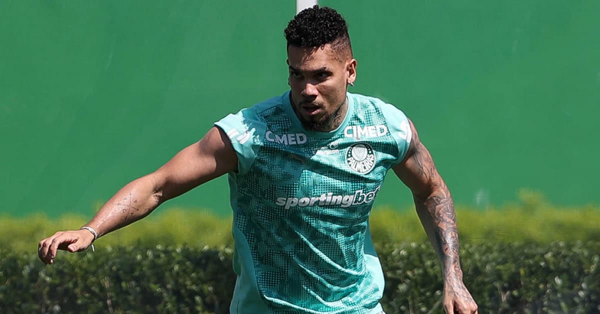 Com Paulinho, Palmeiras segue preparação para enfrentar o Bahia