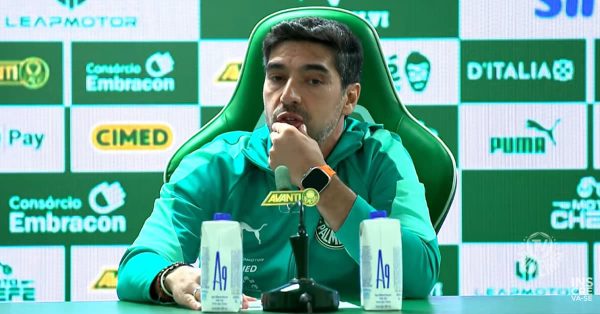 Vídeo: coletiva do Abel após vitória sobre o Corinthians