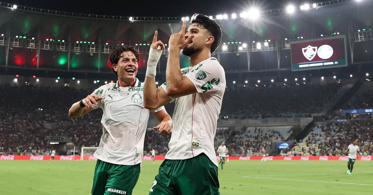 Palmeiras faz 2 a 1 no Fluminense no jogo de ida da semifinal da Libertadores