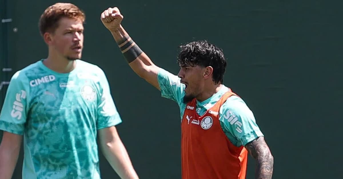 Palmeiras x Corinthians: Gómez não tem lesão e vai pro jogo; veja provável escalação