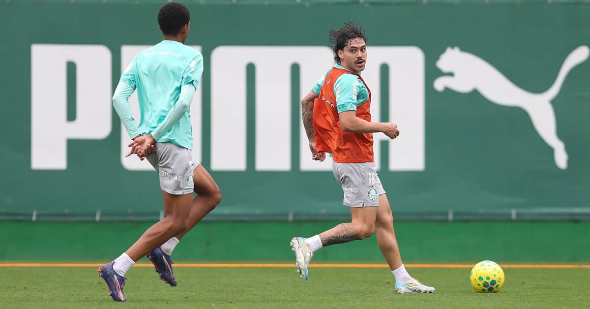 Palmeiras inicia preparação para enfrentar o Vasco pela semifinal da Copa do Brasil