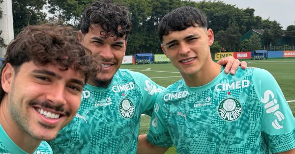 Vídeo: Palmeiras treina com reforços para enfrentar o Bahia