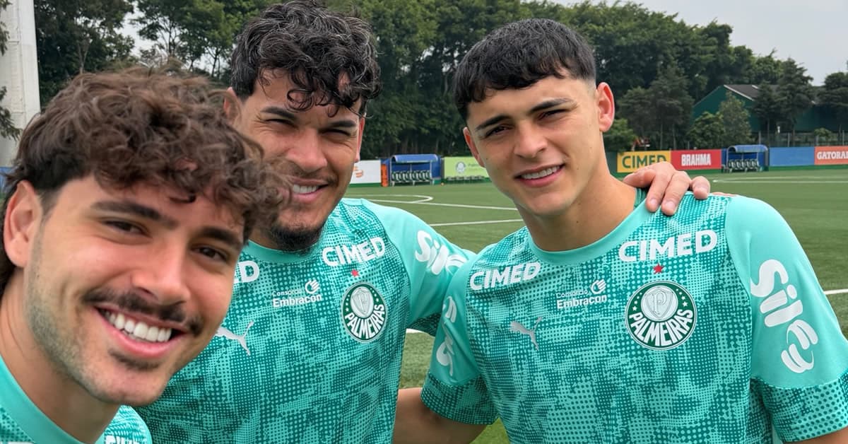 Vídeo: Palmeiras treina com reforços para enfrentar o Bahia