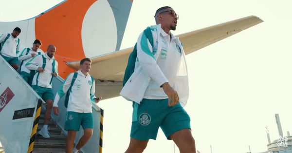 Vídeo: último treino do Palmeiras + viagem para o Rio de Janeiro